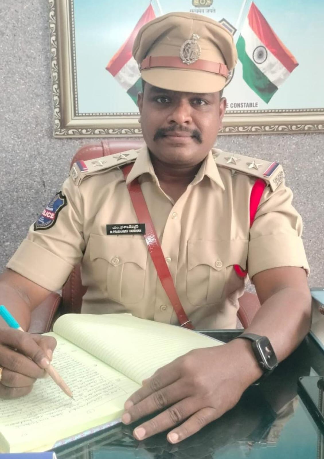 పెద్దేముల్ ఎస్ఐగా ప్రశాంత్ వర్దన్..!