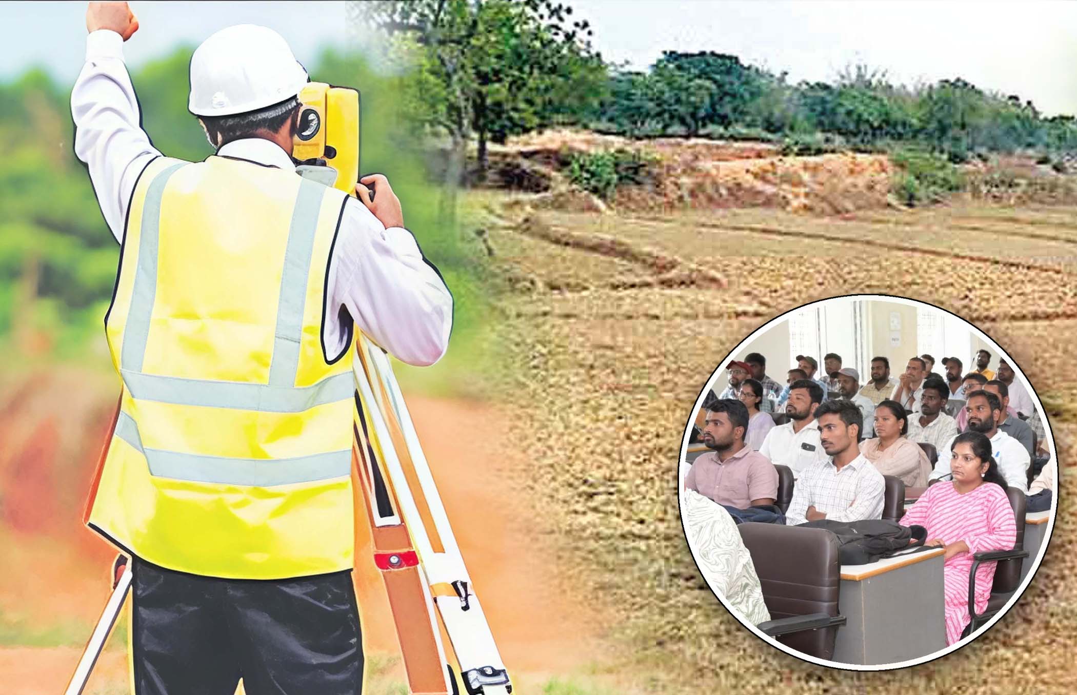 భూ సర్వేలపై ఫోకస్..!