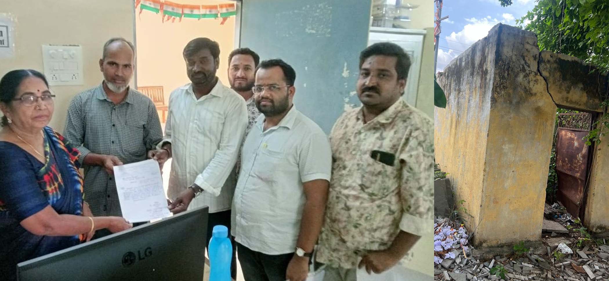 మా స్కూల్‌కి కిచెన్ లేదు..!