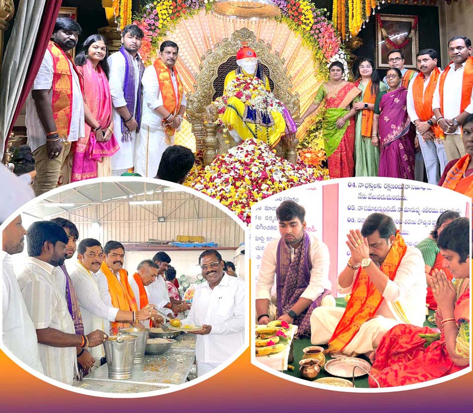 సాయినాథుని సేవలో శంకరన్న..!