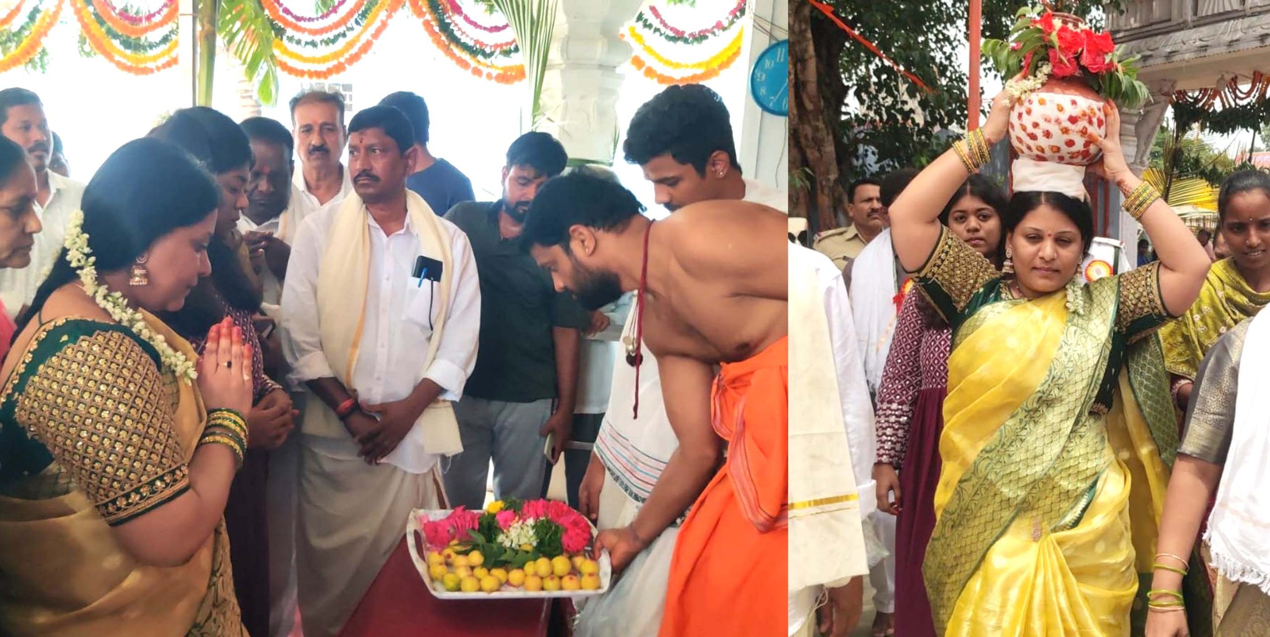 బోనం ఎత్తుకున్న న్యాయమూర్తి..!