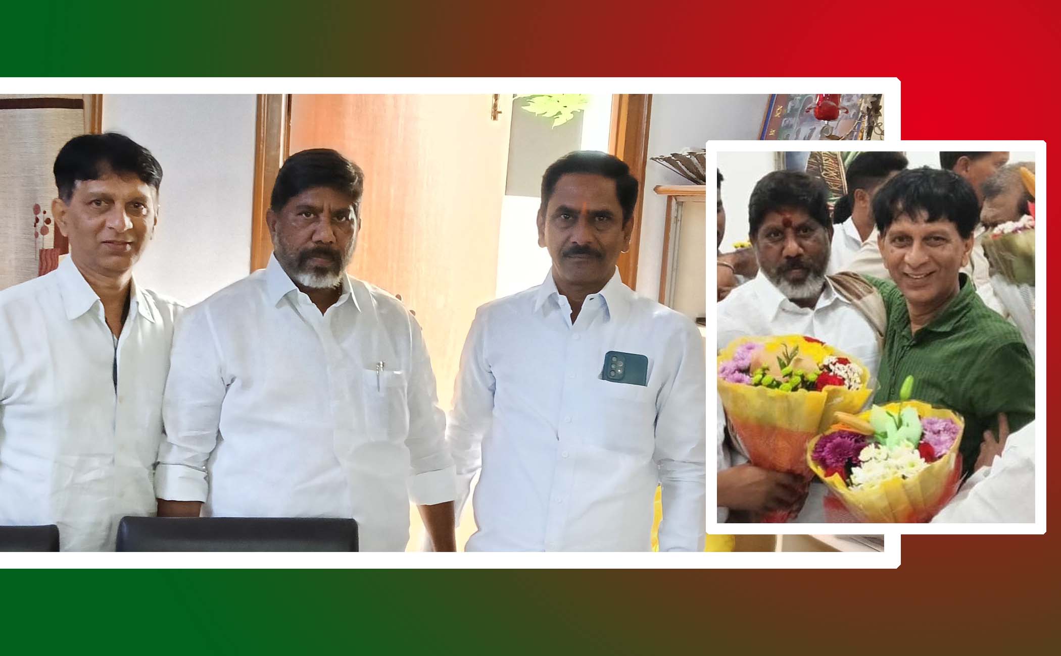 జంటుపల్లి వాసులతో డిప్యూటీ సీఎం దోస్తానా..!