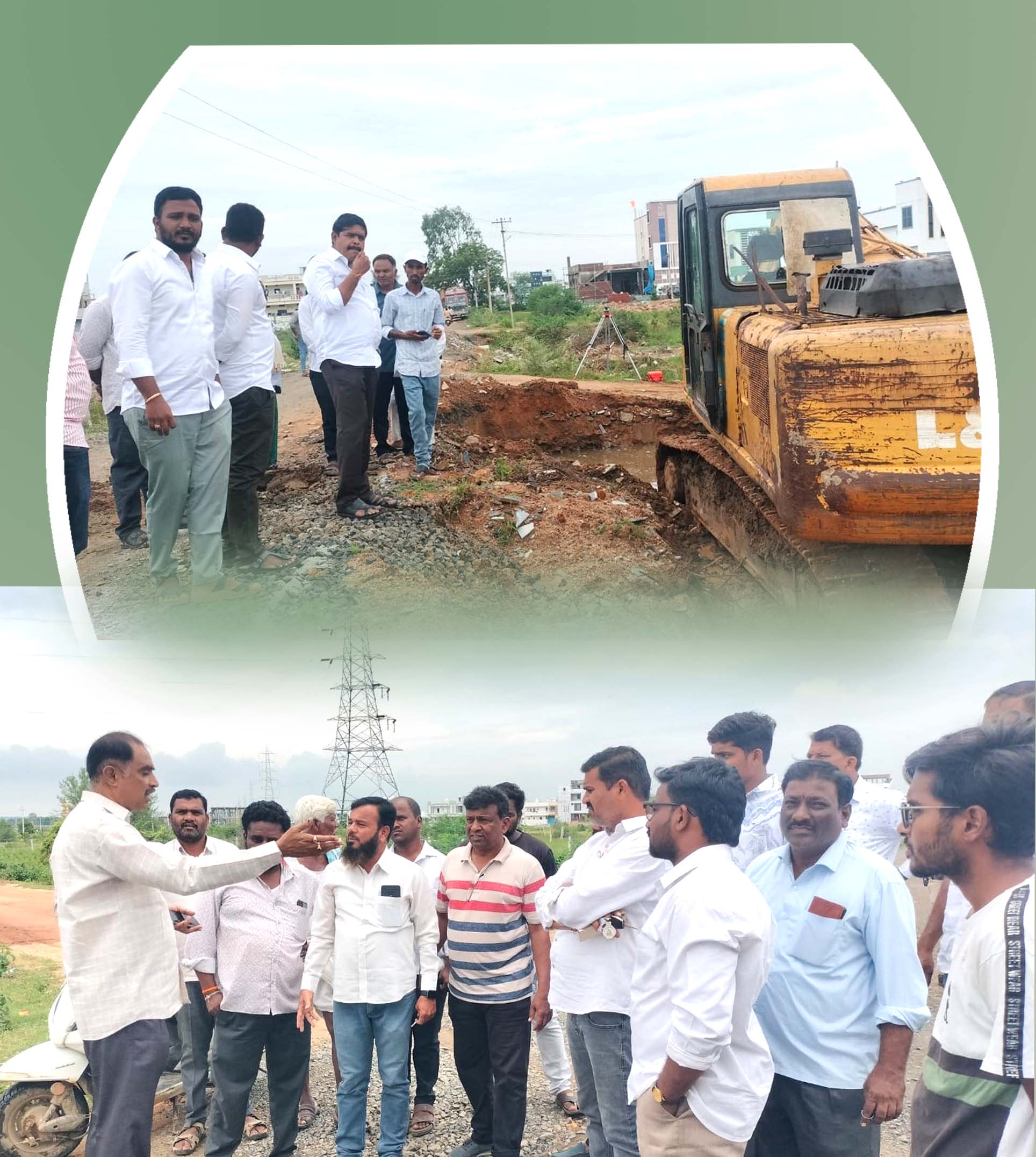 చిలుక వాగు డ్రైన్ రూట్ చేంజ్..!