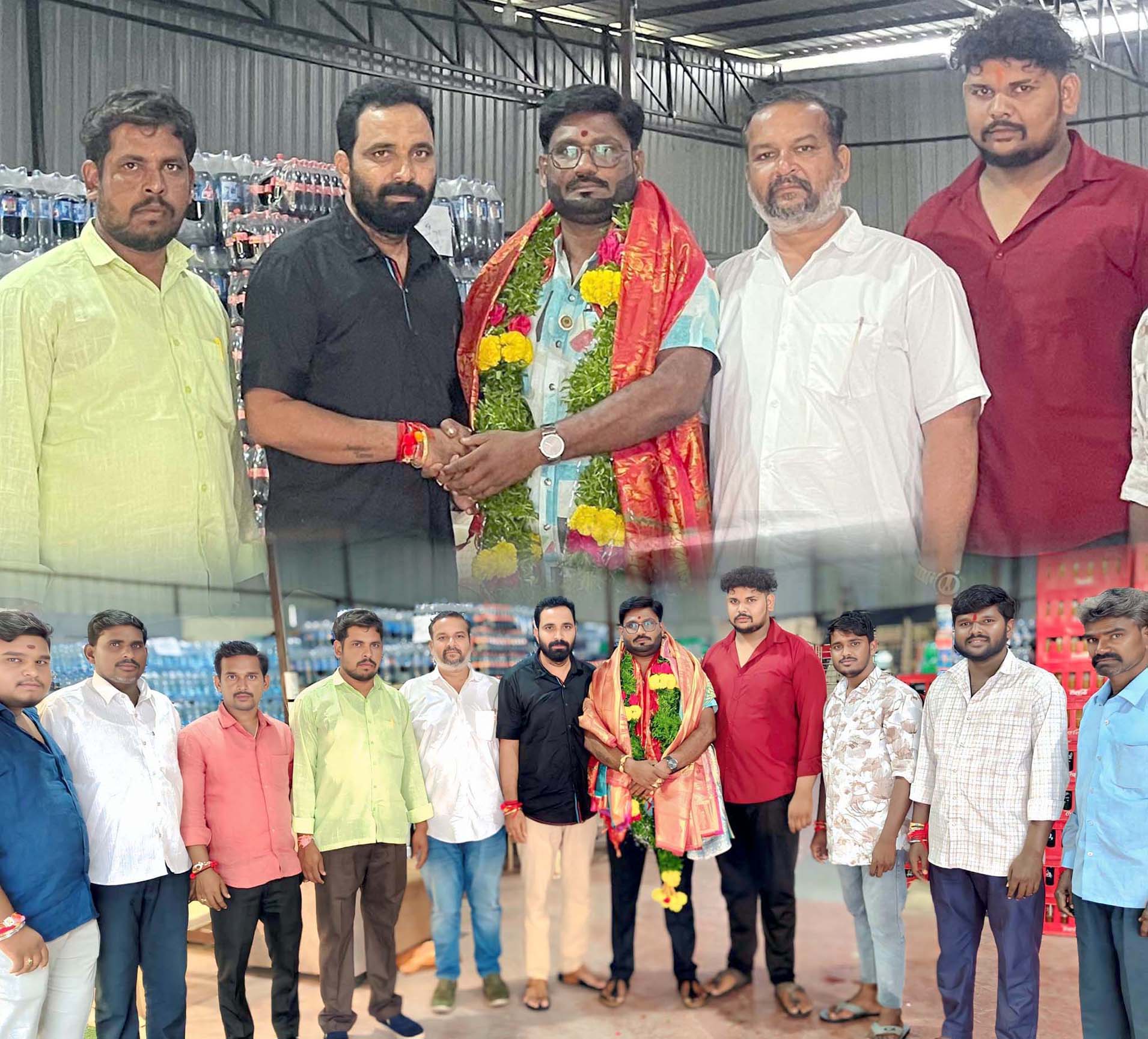 రొంపల్లికి అభినందనల వెల్లువ