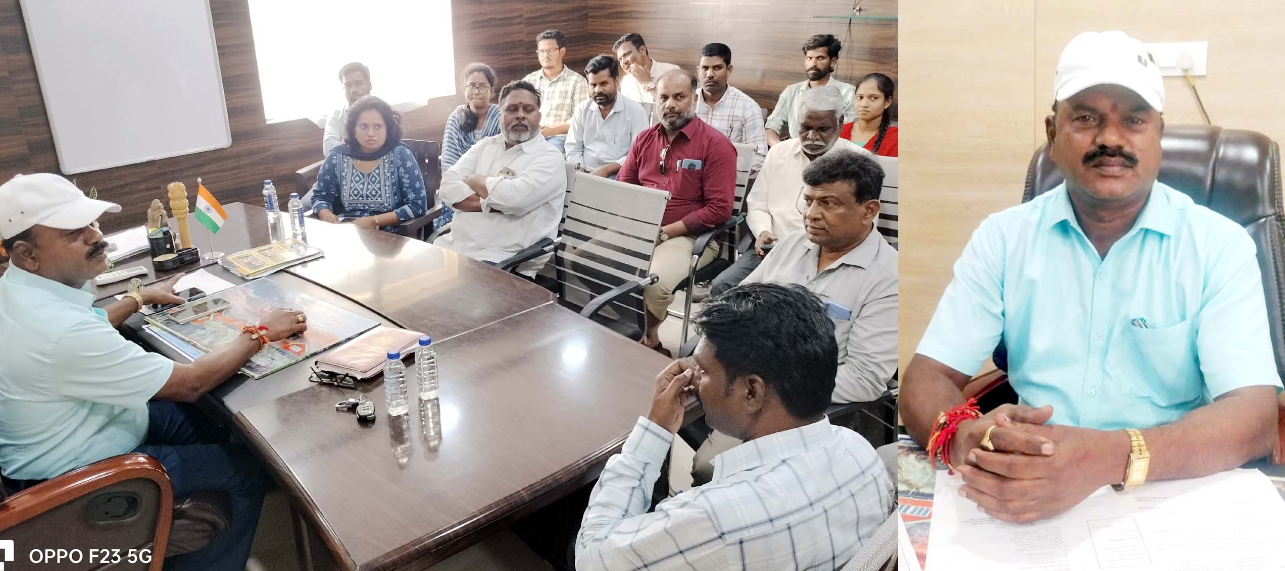 కొత్త కమీషనర్‌ జాయినింగ్..!