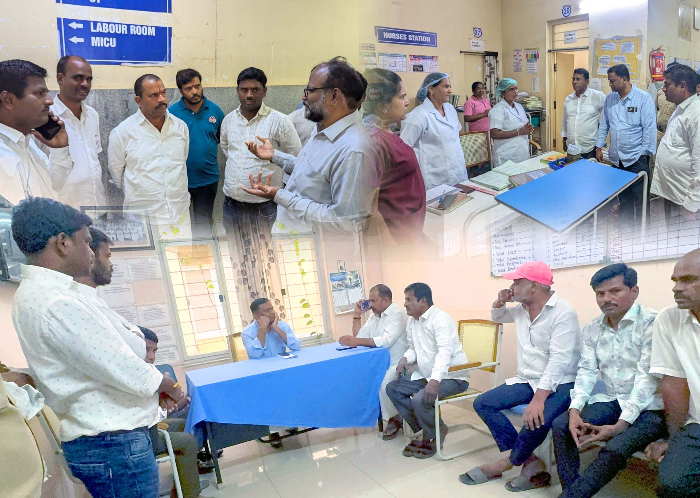 ఎంసీహెచ్‌ ఆసుపత్రిపై ఎమ్మెల్యే ఫోకస్..!