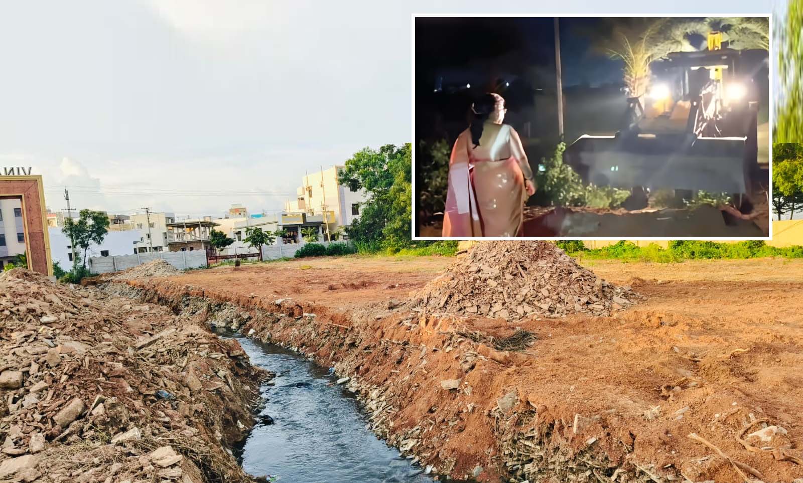 పాతకుంటలో.. ఫైట్..!