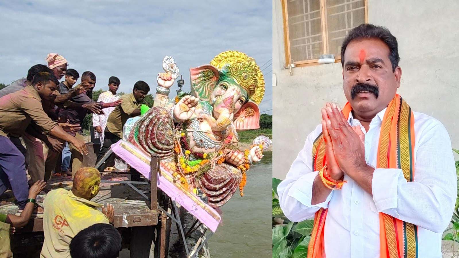 వినాయక నిమజ్జనం ప్రశాంతం..!