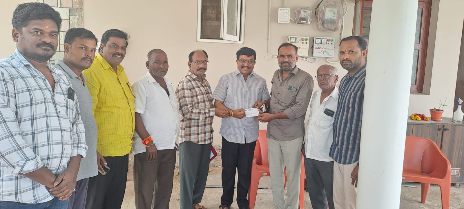 రామ మందిరంకు రూ.1.50లక్షల విరాళం