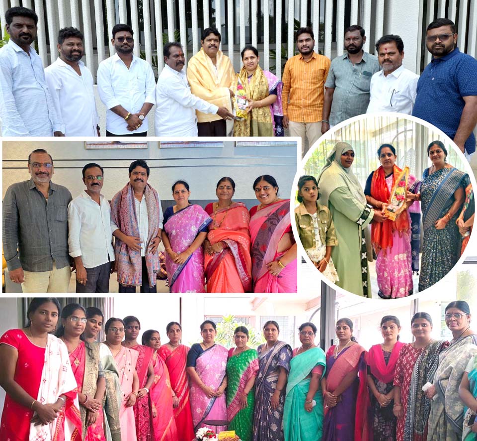బుయ్యని దంపతులకు శుభాకాంక్షల వెల్లువ