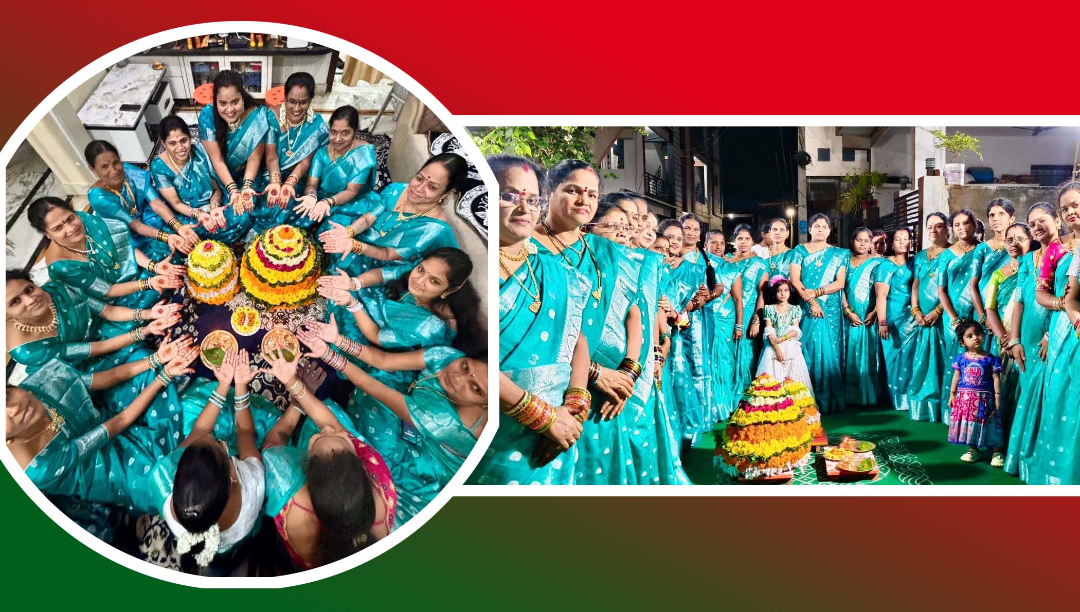 శాంతినగర్ లో ఘనంగా బతుకమ్మ