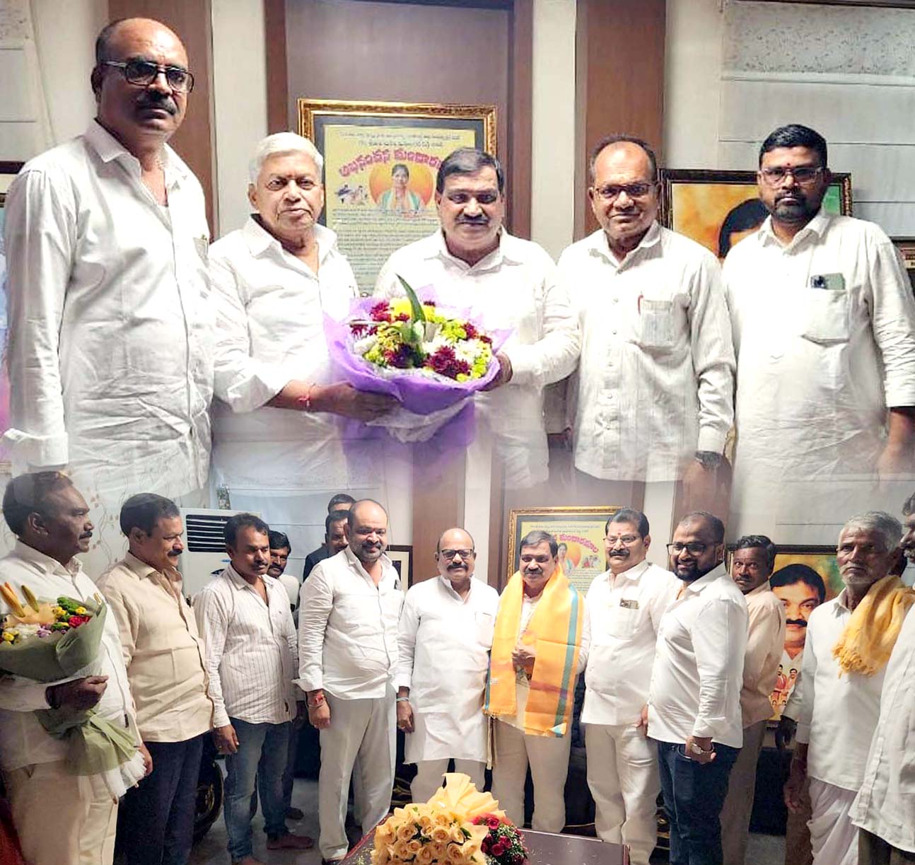 మహేందర్ రెడ్డికి శుభాకాంక్షల వెల్లువ