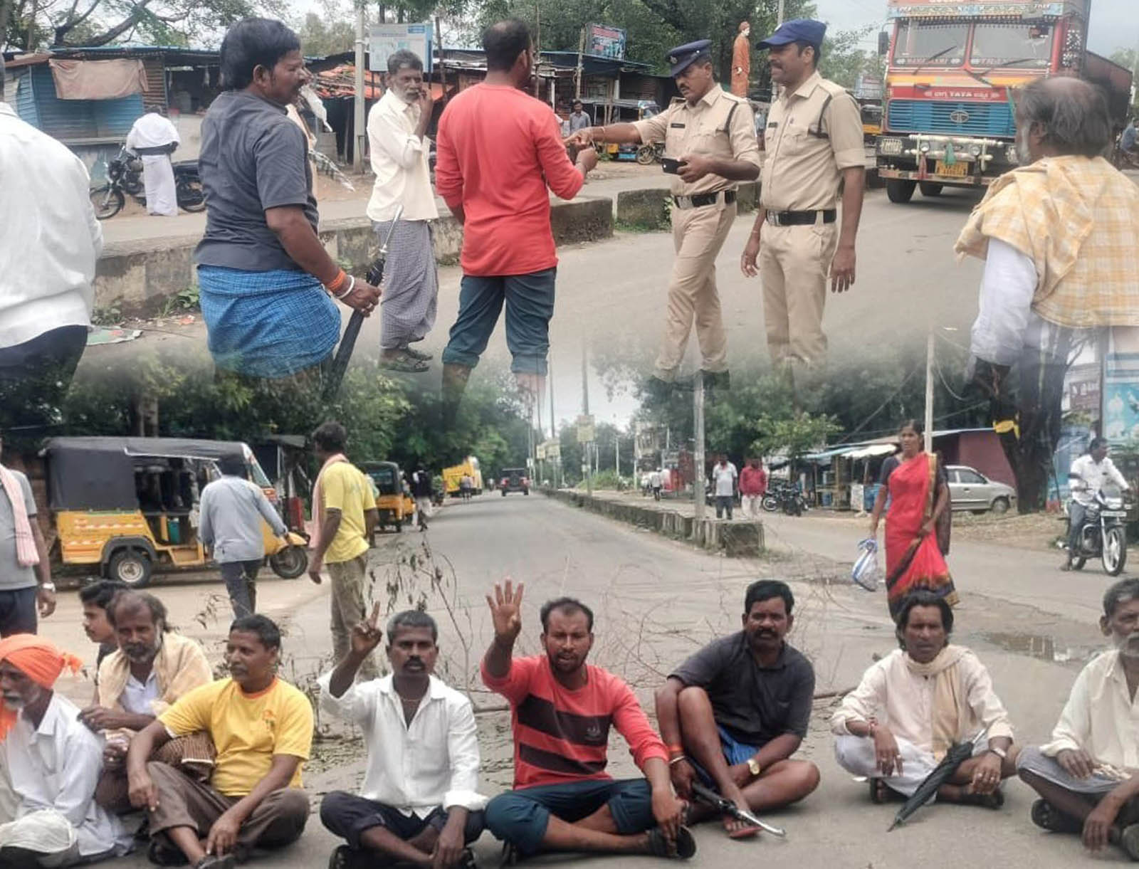 కల్లు కోసం లోల్లి..!