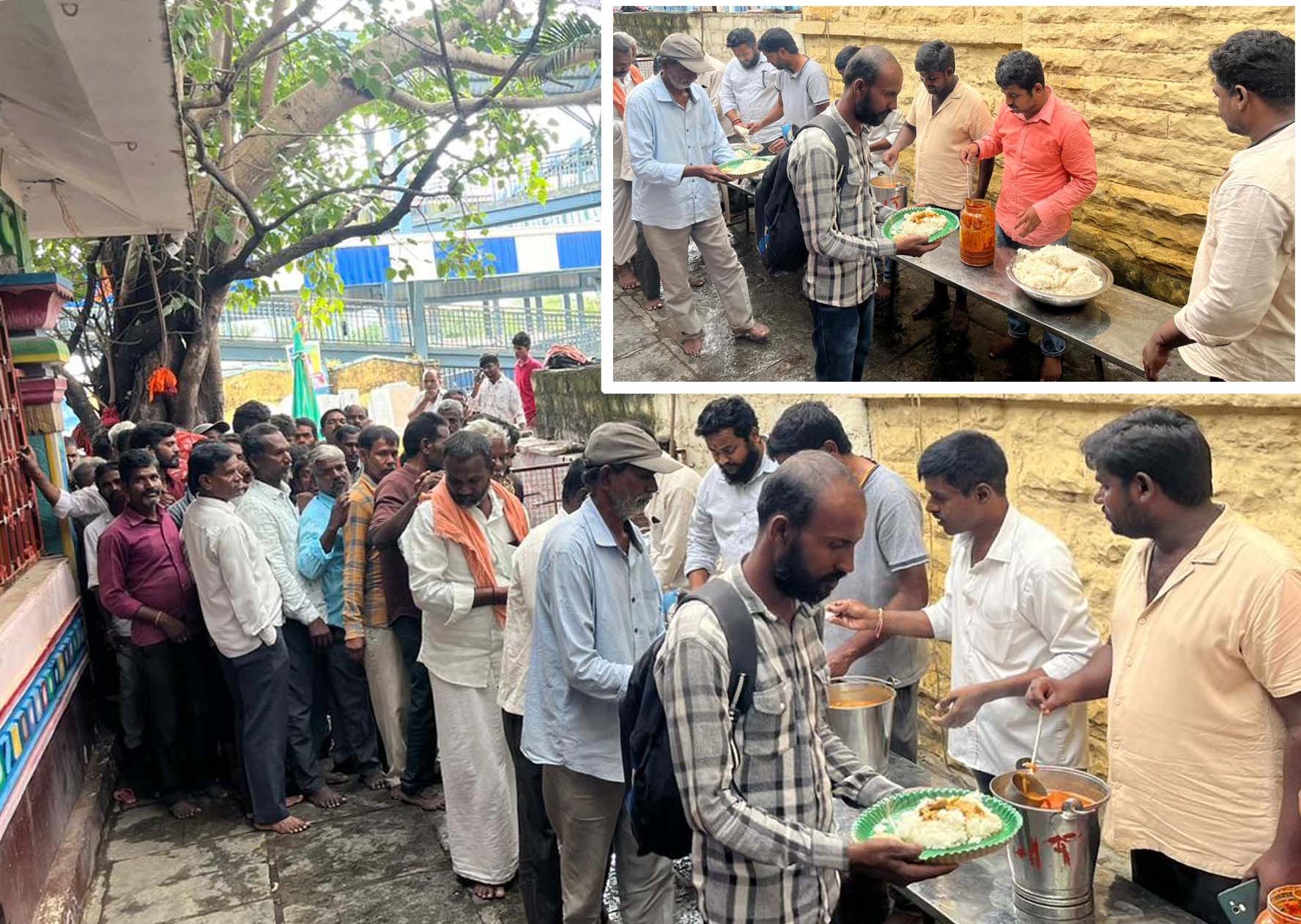 భక్తుల కోసం.. భక్తులు..!