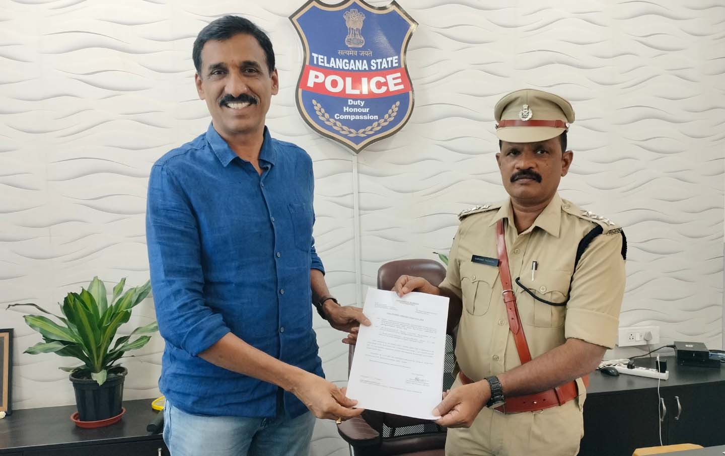 తాండూరు డీఎస్పీగా నర్సింగ్ యాదయ్య