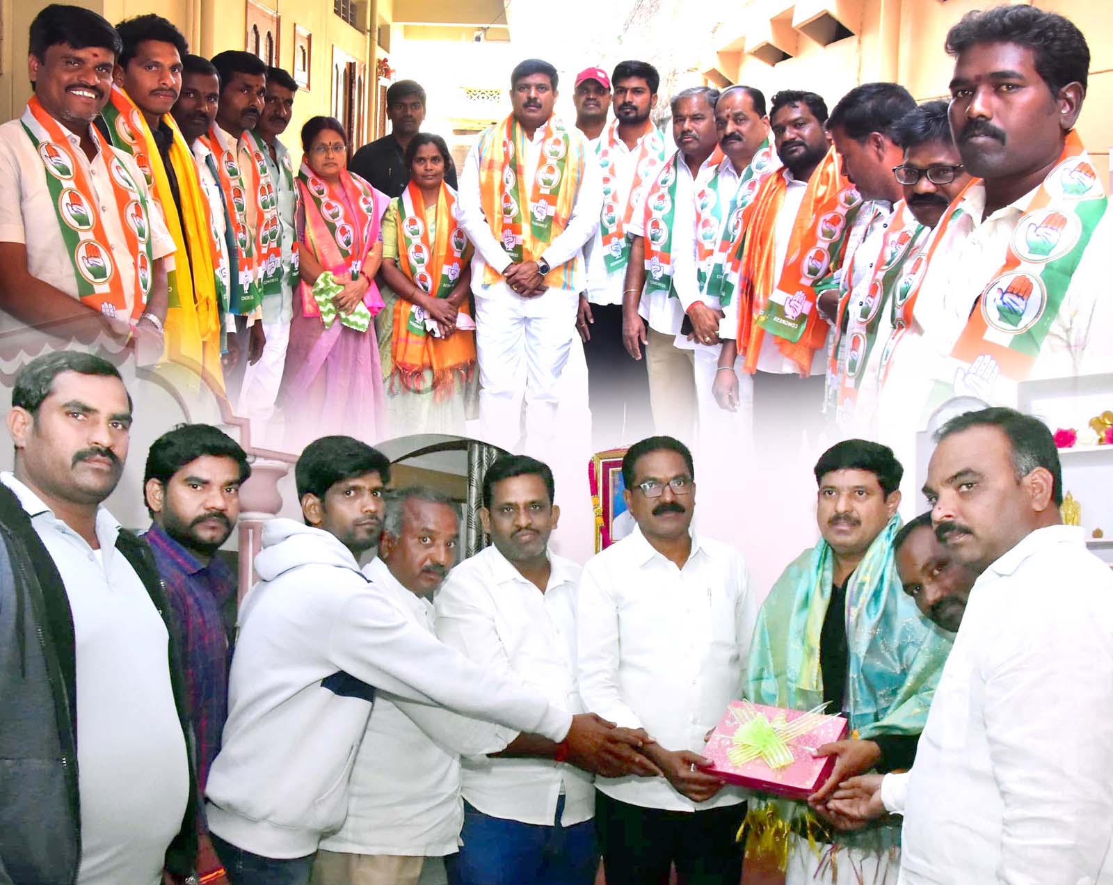 కాంగ్రెస్ గూటికి ఏకగ్రీవ సర్పంచులు