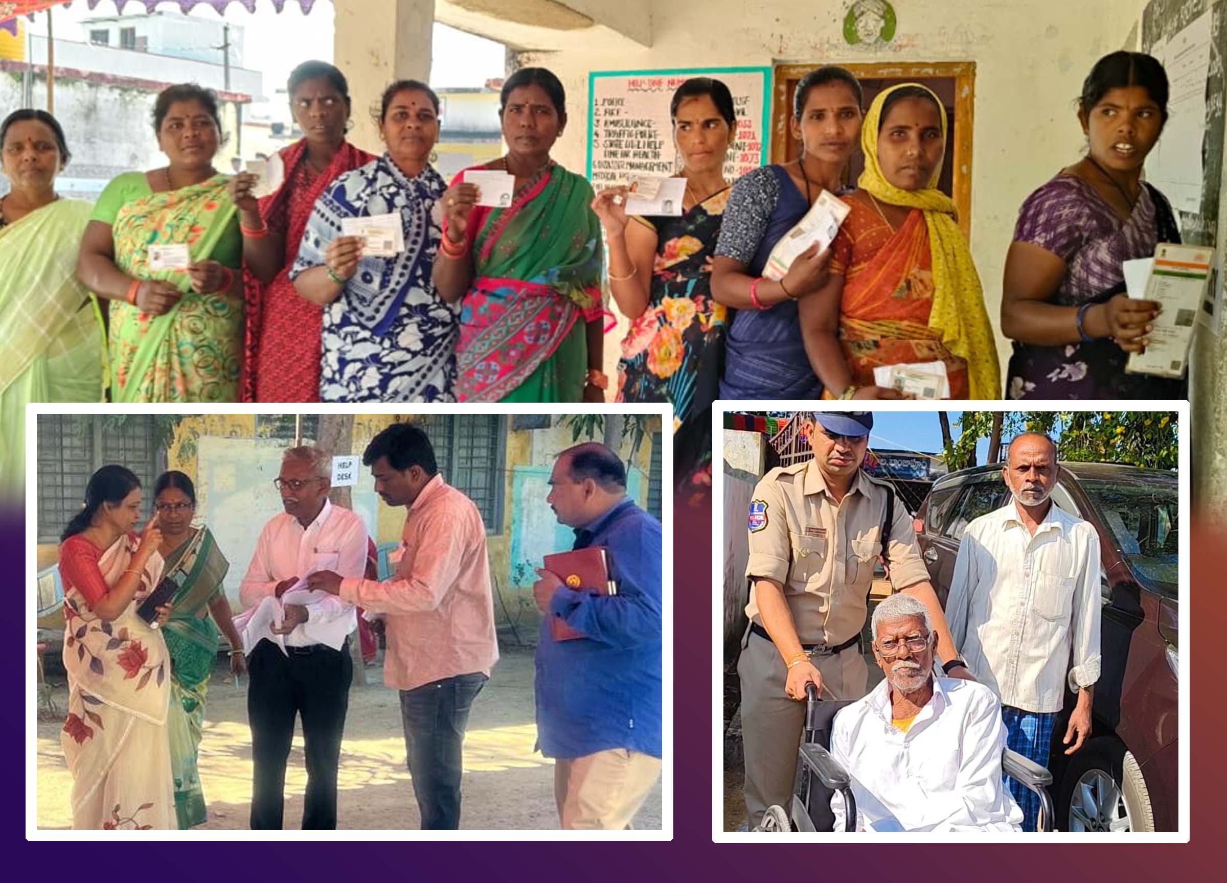 తాండూరు నియోజకవర్గంలో 79.57శాతం పోలింగ్