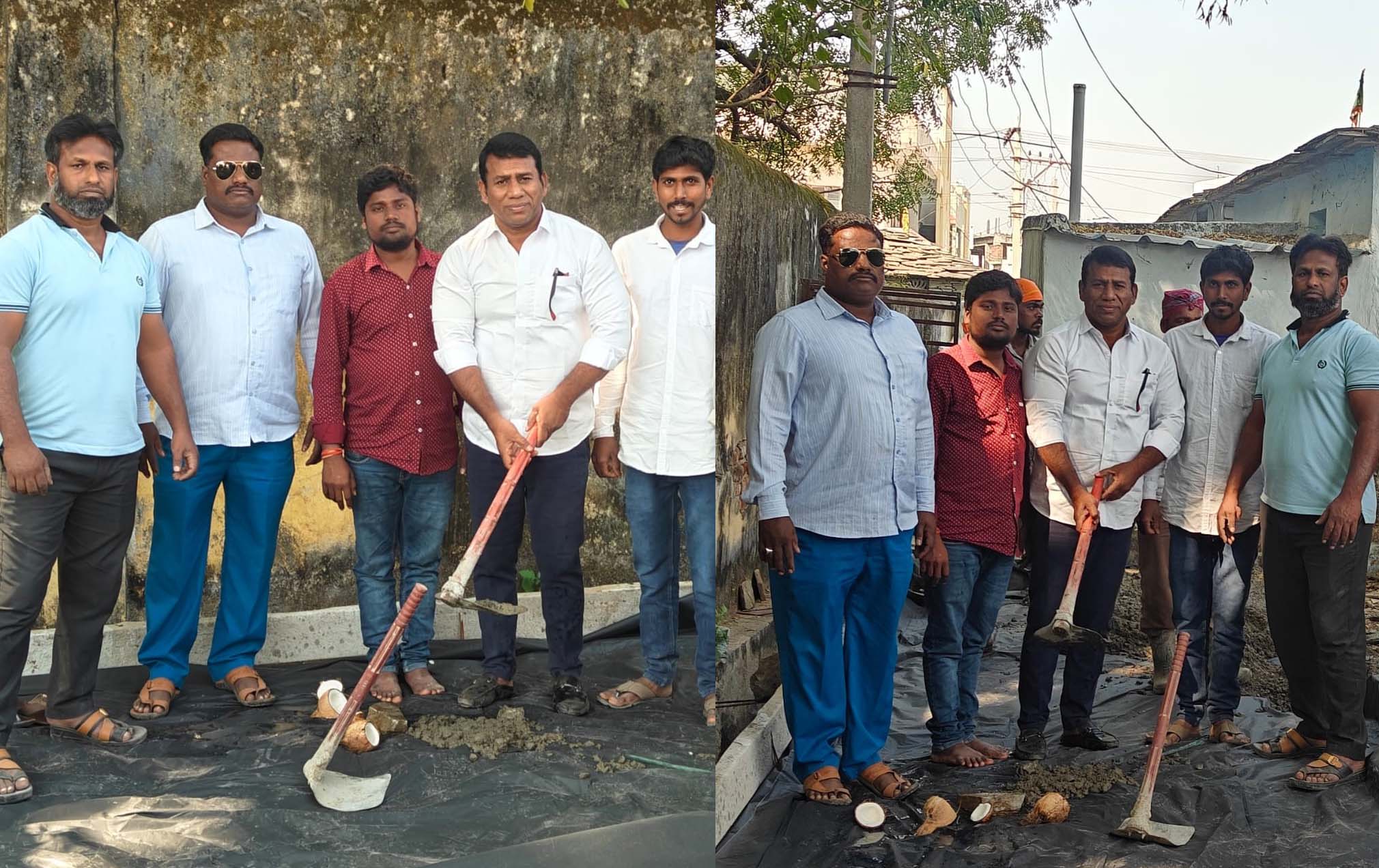 ఎమ్మెల్యే సహాకారంతో వార్డుల అభివృద్ధి