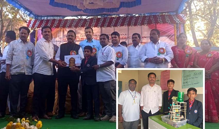 సైన్స్ ఫేయిర్లో 'టాలెంట్' అదుర్స్..!