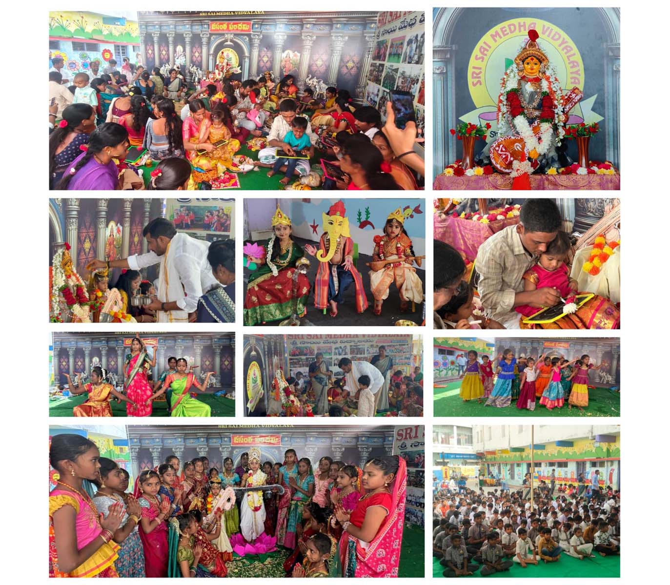 వైభవంగా ‘సామూహిక’ అక్షరాభ్యాసం
