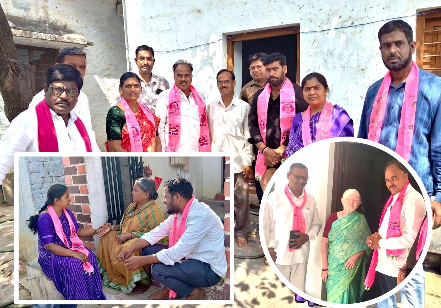 సాయిపూర్ లో గులాబీ మోత..!