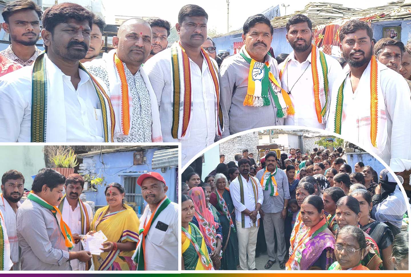 హస్తం అభ్యర్థుల గెలుపుకు అండగా బీఎస్ఆర్..!