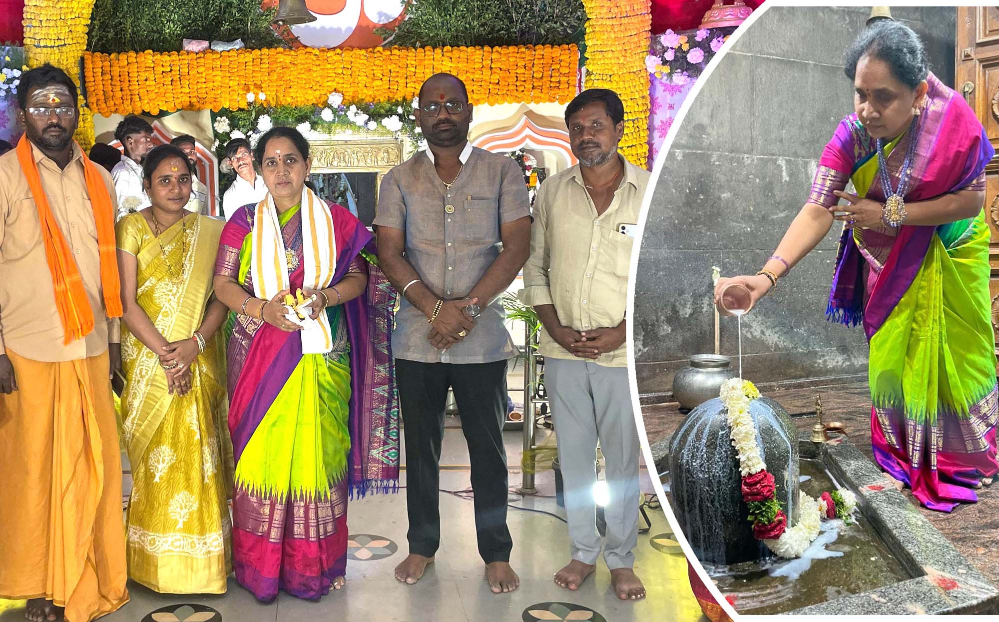 ముక్కంటి సేవలో బుయ్యని సరళా రెడ్డి