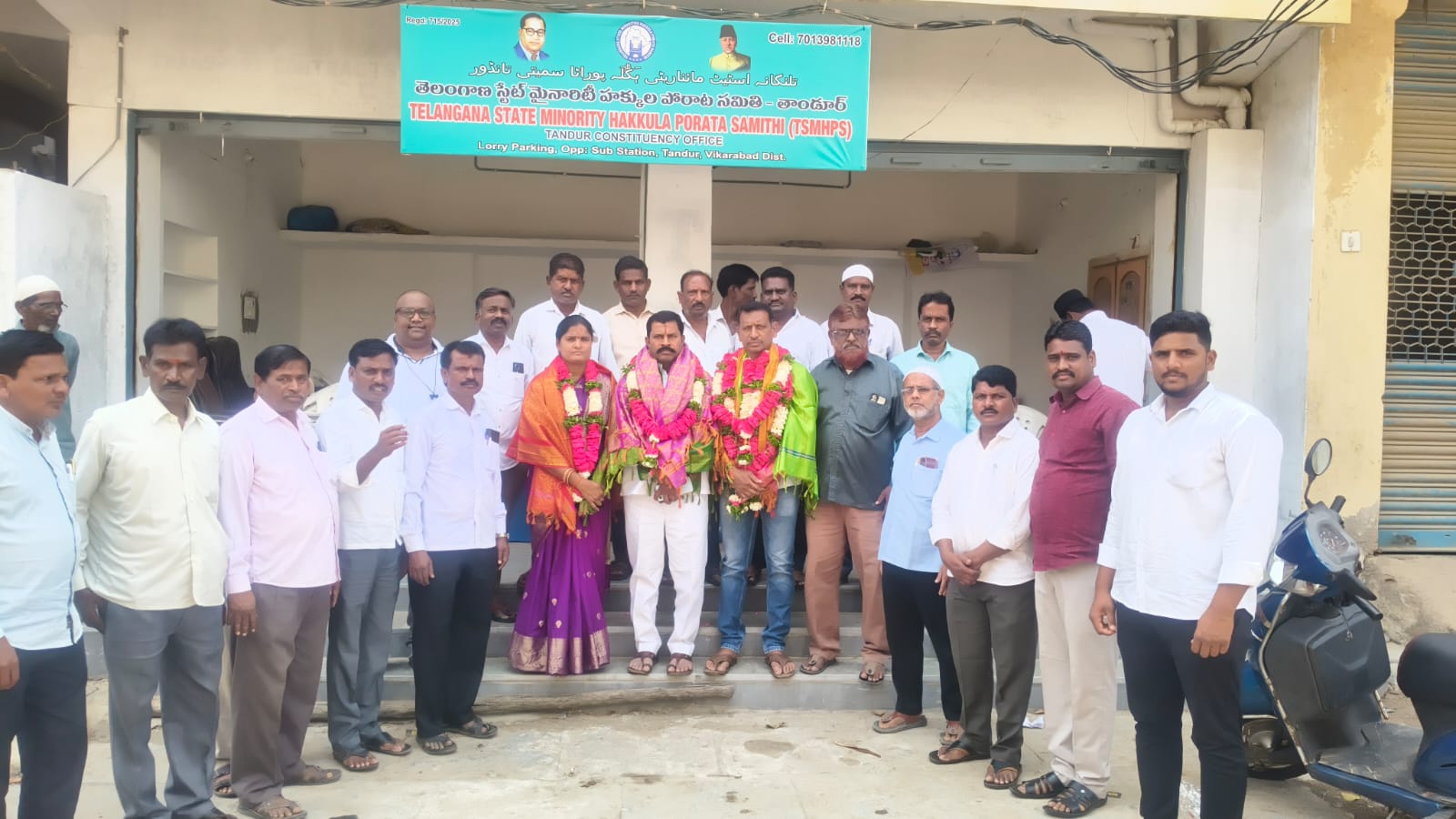 మున్సిపల్ చైర్‌ పర్సన్‌కు ప్రజా సంఘాల సత్కారం