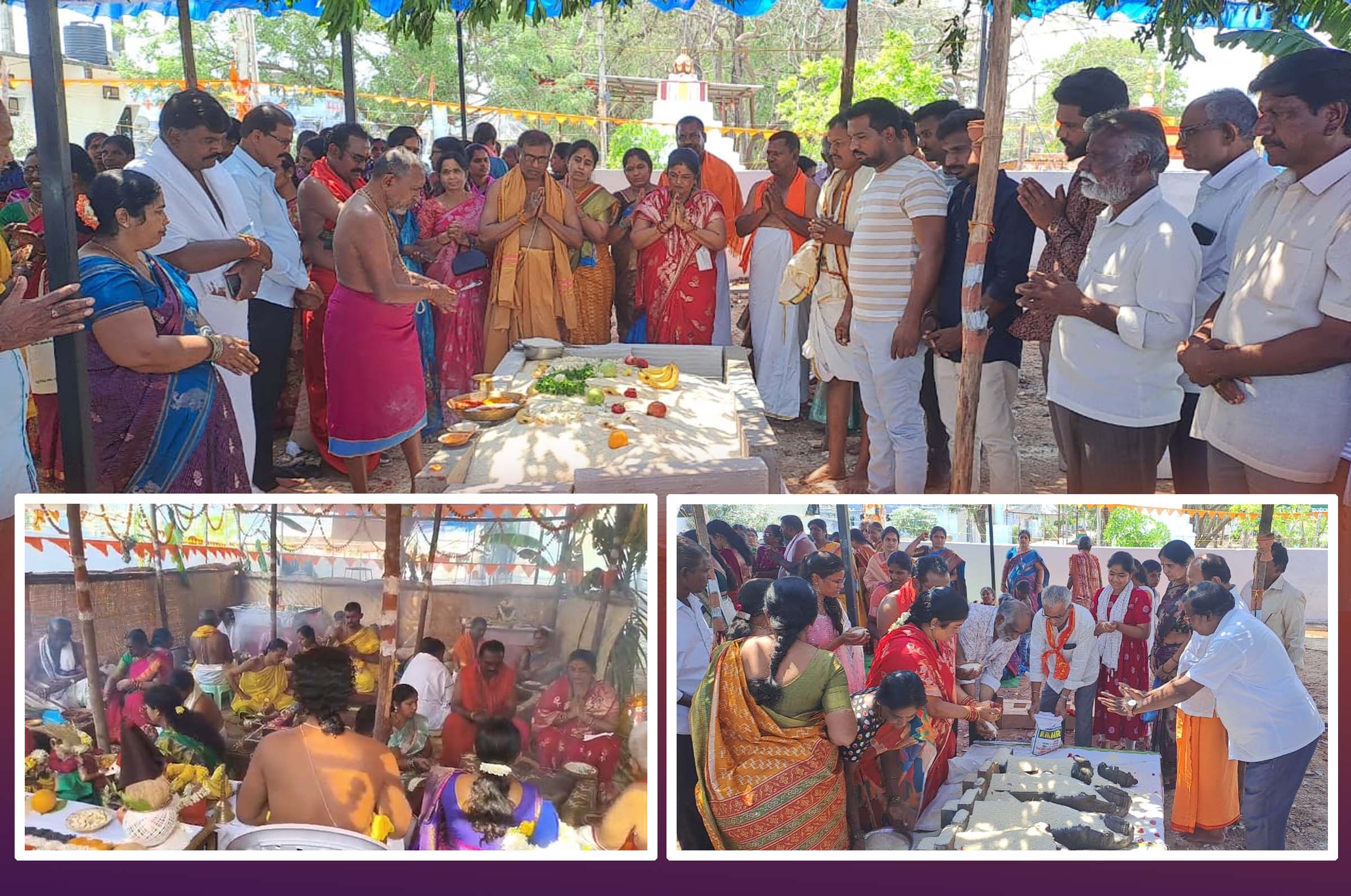 రామ మందిరంలో ఆధ్యాత్మిక శోభ..!