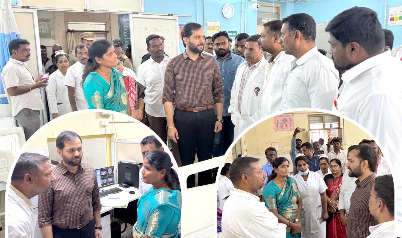 జిల్లా ఆసుపత్రి పురోగతిపై దృష్టి..!