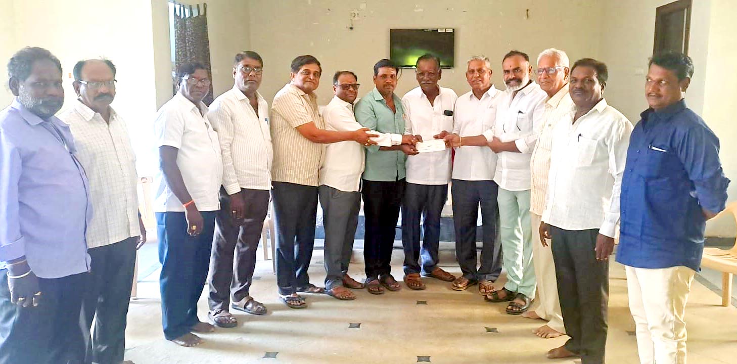 శ్రీరామ మందిరానికి రూ. 1లక్ష విరాళం
