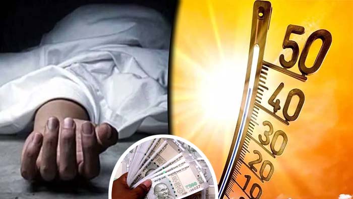 వడదెబ్బ మరణాలకు పరిహారం