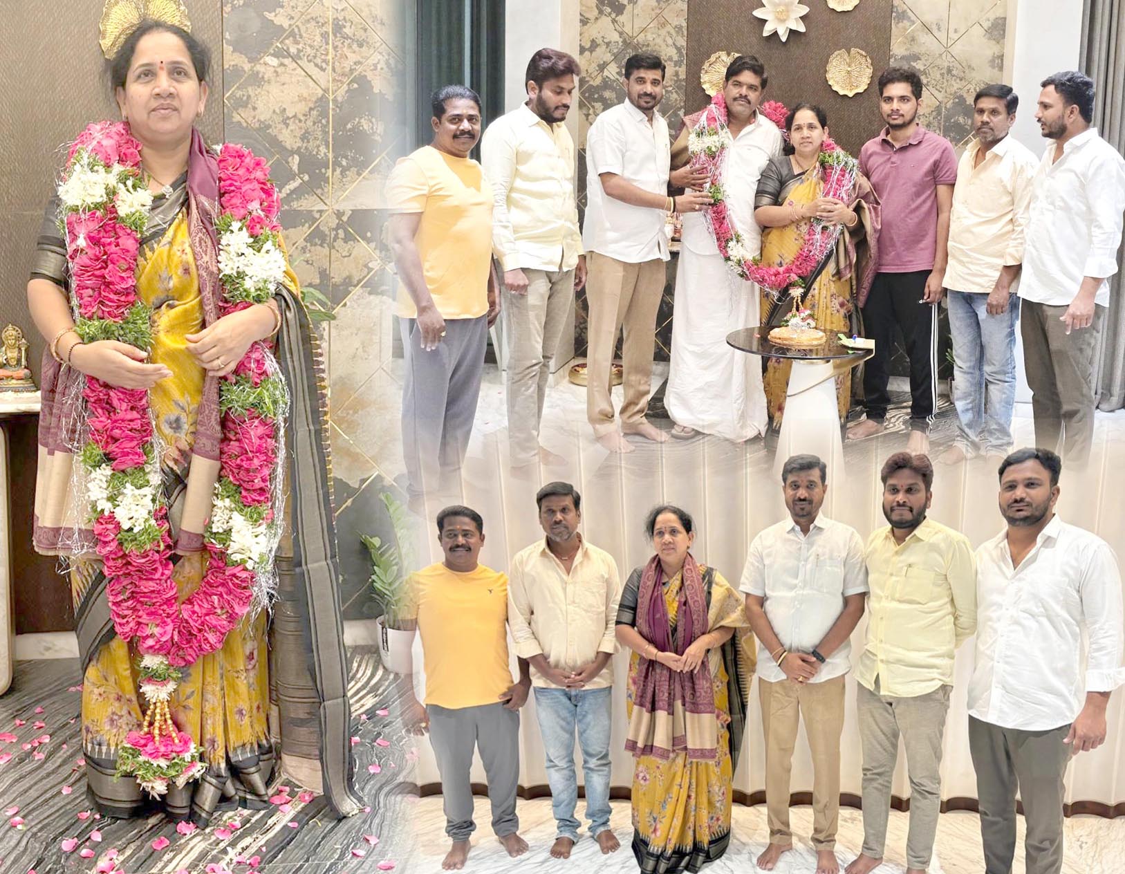సేవా మూర్తి.. బుయ్యని సరళారెడ్డి..!
