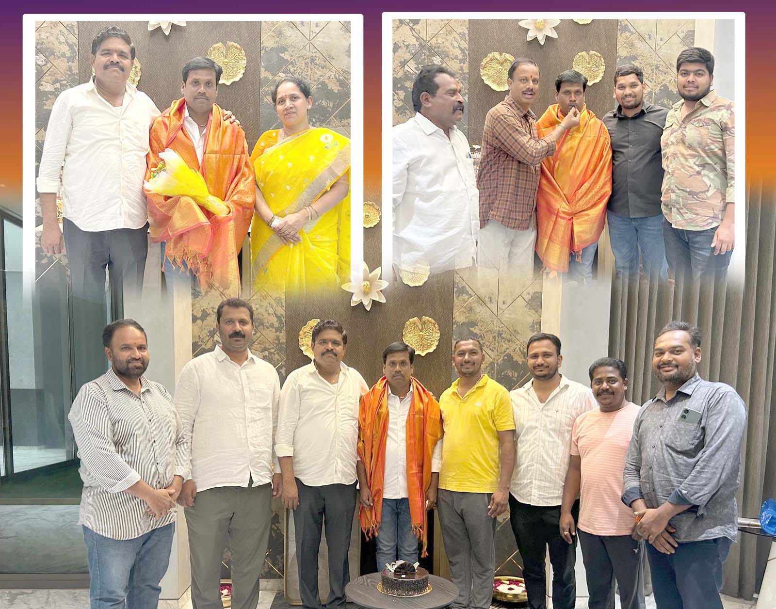 అట్టహాసంగా పటేల్ కిరణ్‌ జన్మదినం