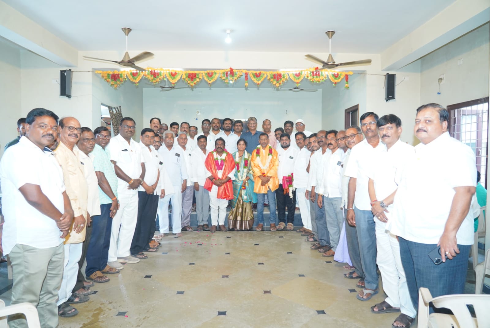 మున్సిపల్, ఏఎంసీ చైర్మన్‌లకు సత్కారం