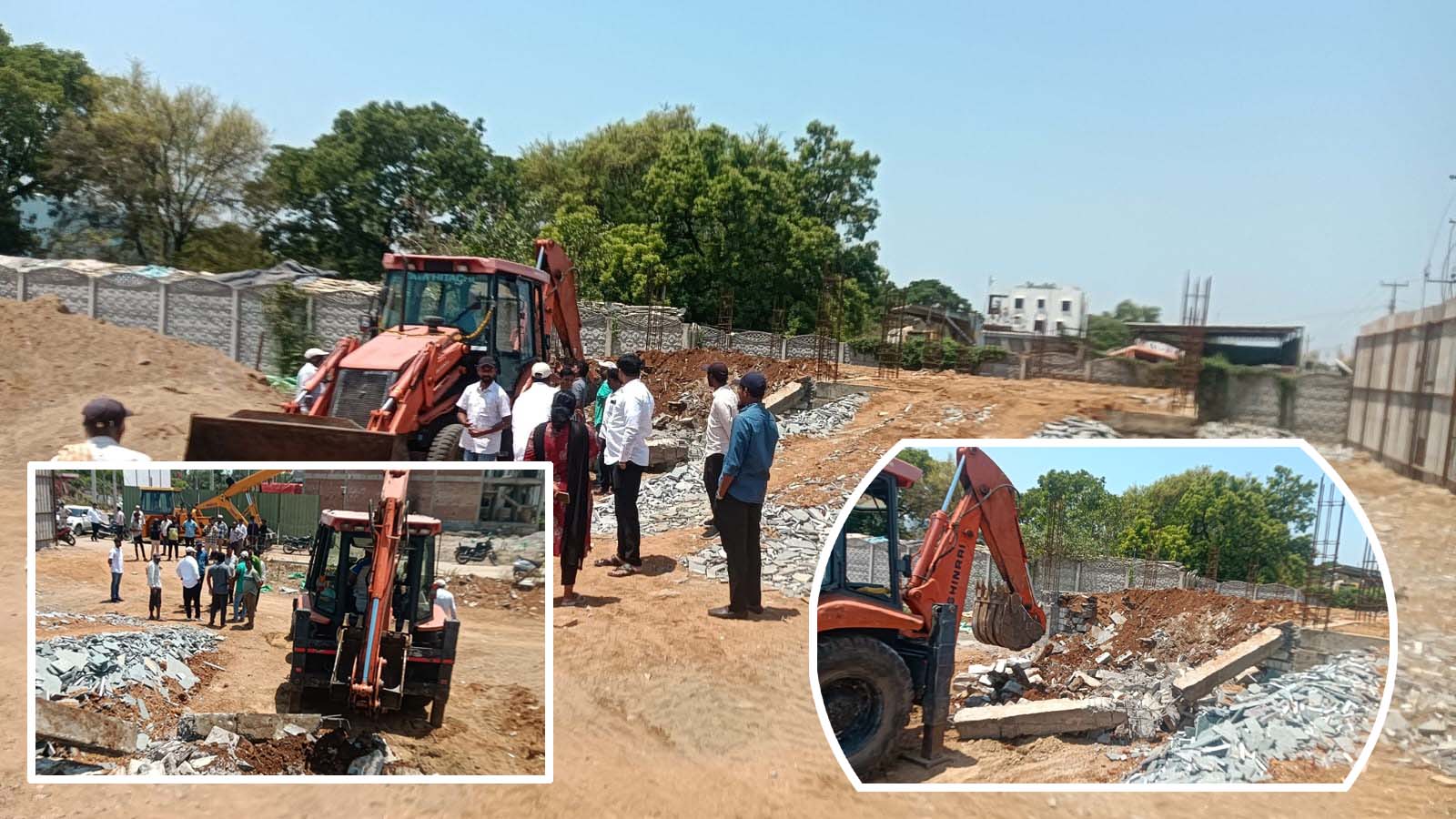 అనుమతిలేని నిర్మాణంపై కొరడా