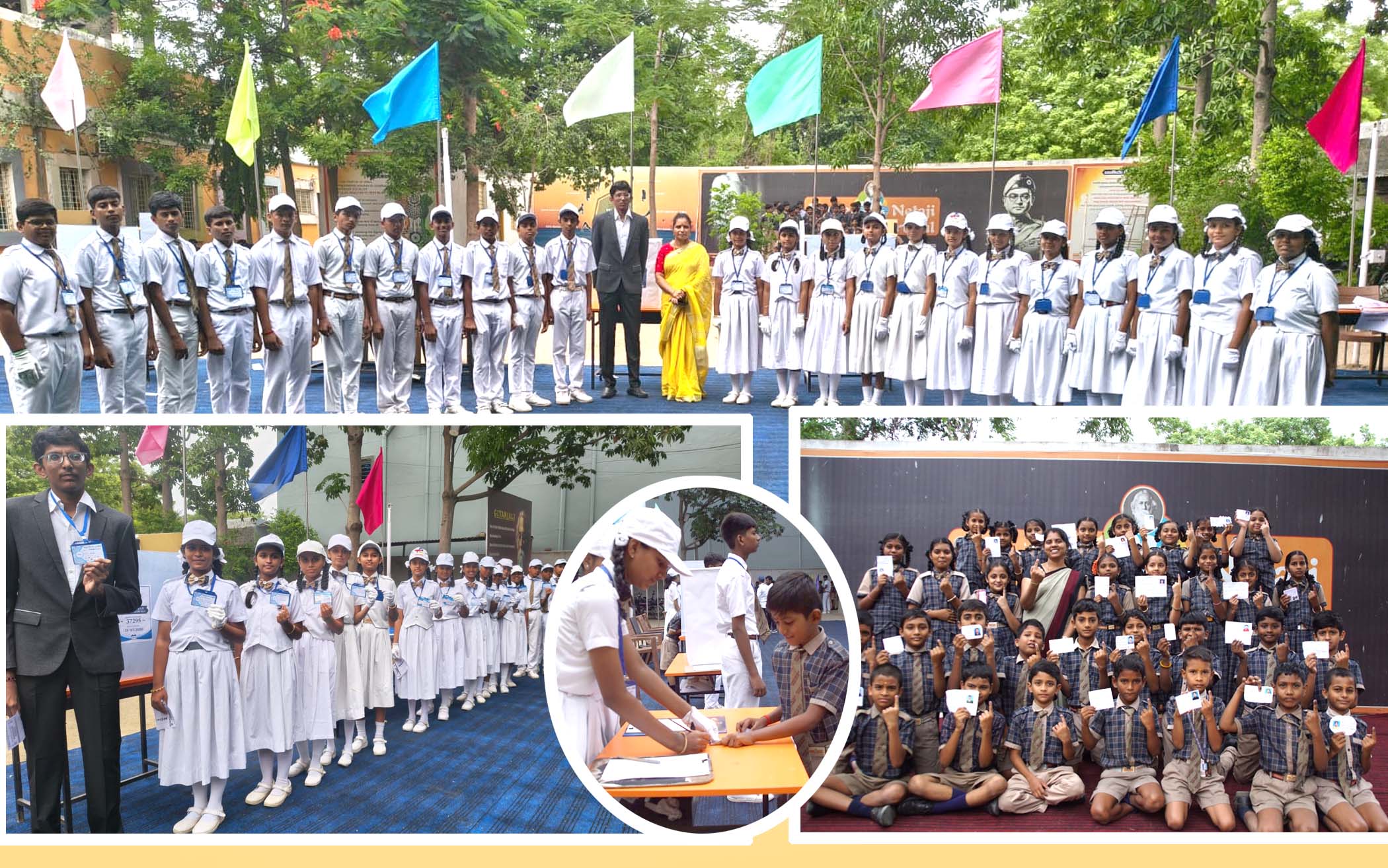 శ్రీనేతాజీలో ఎన్నికల కోలాహలం..!