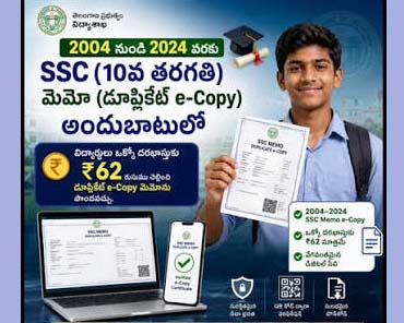 మీ టెన్త్ మెమో పోయిందా..!
