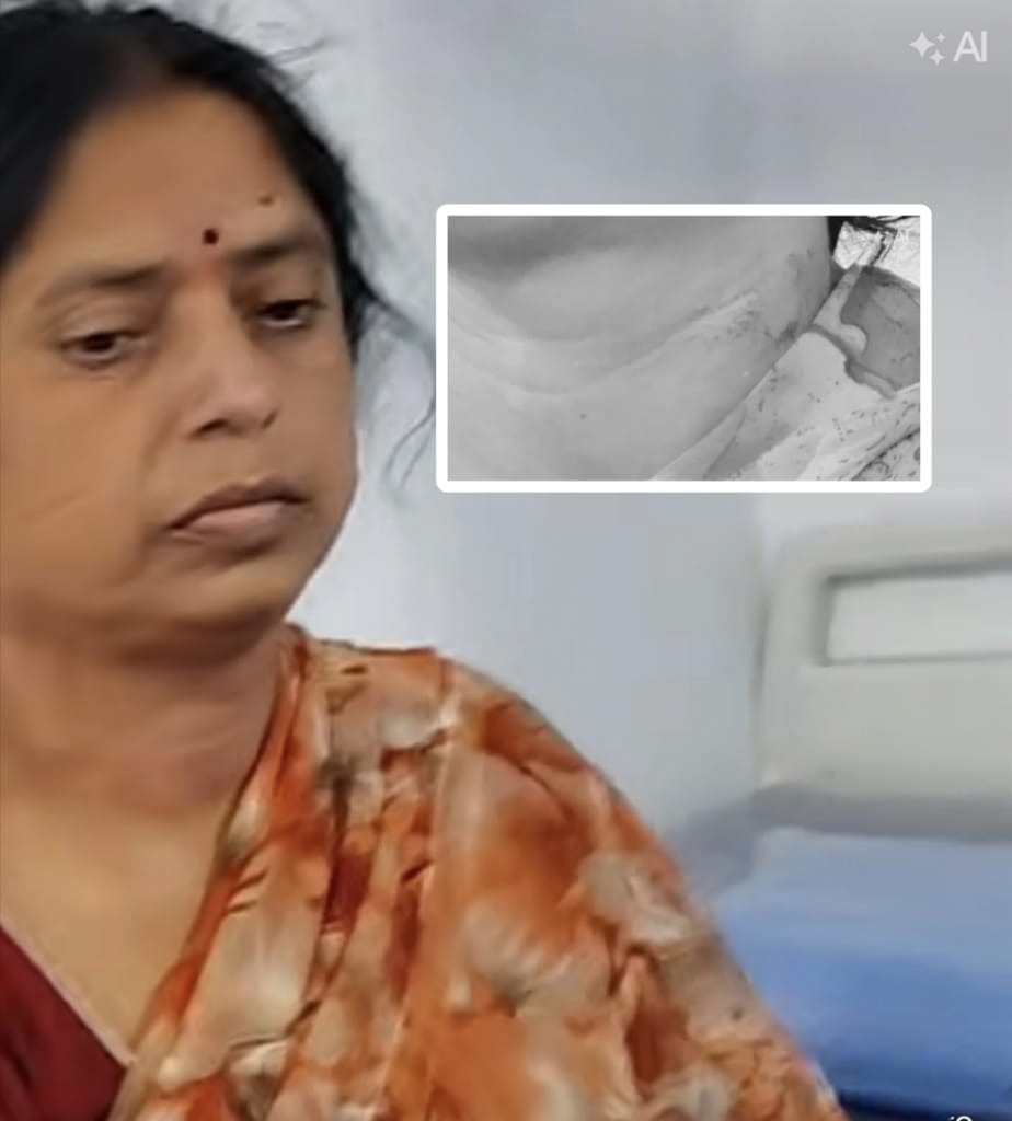 మహిళ గొంతుపై దాడి..!