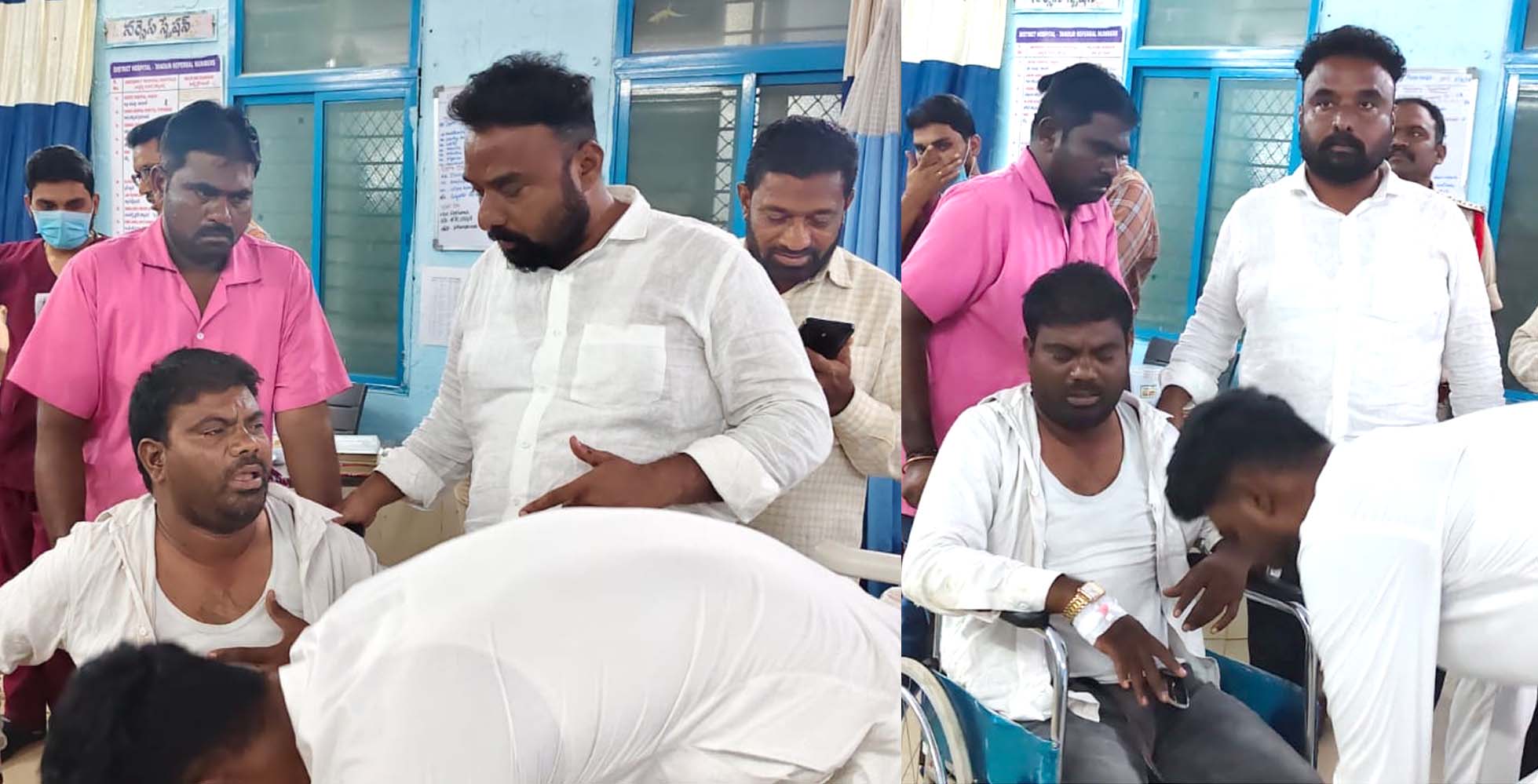 బాధితుడికి జావిద్ భరోసా..!