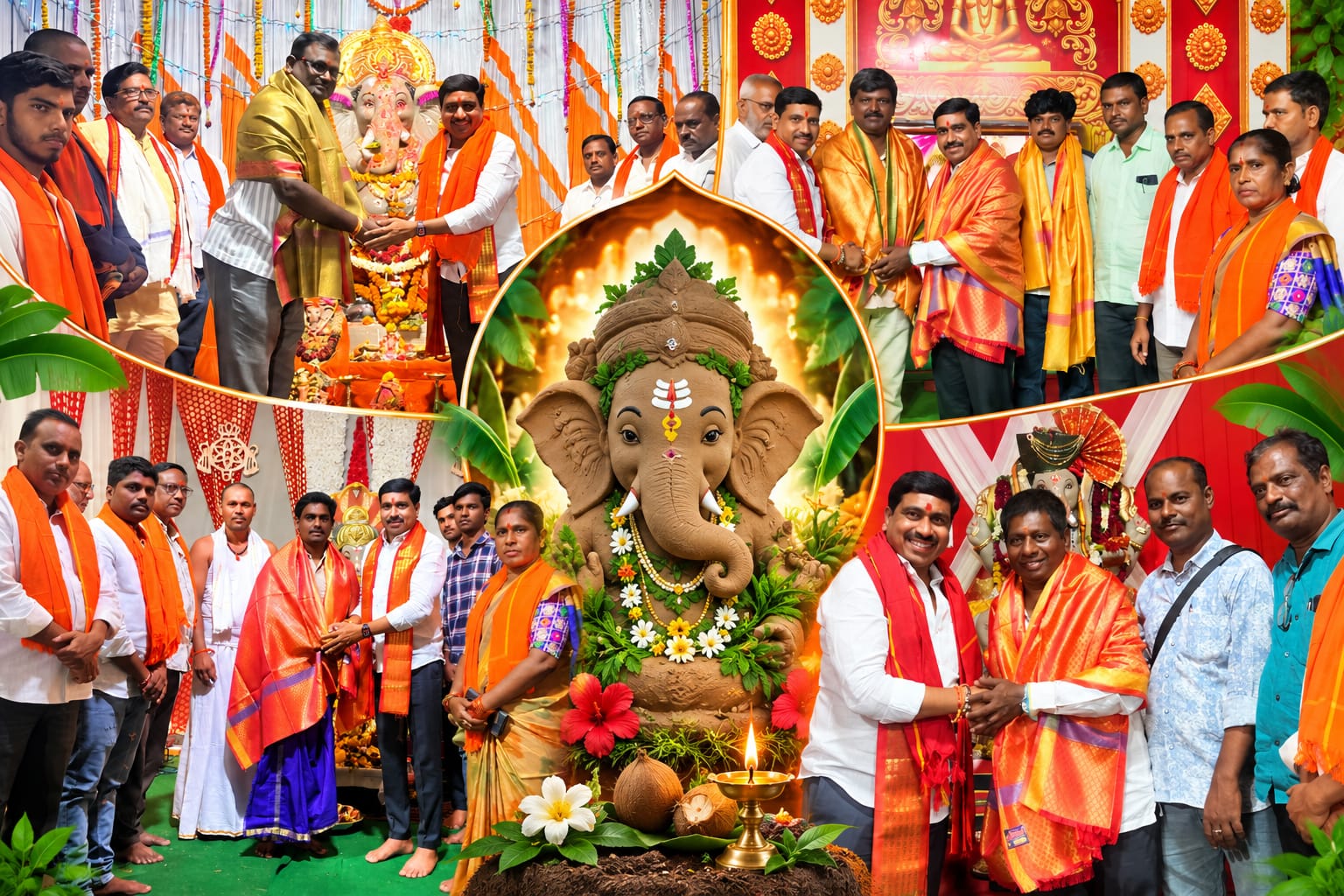 మట్టి గణపతే.. పర్యావరణానికి రక్ష!